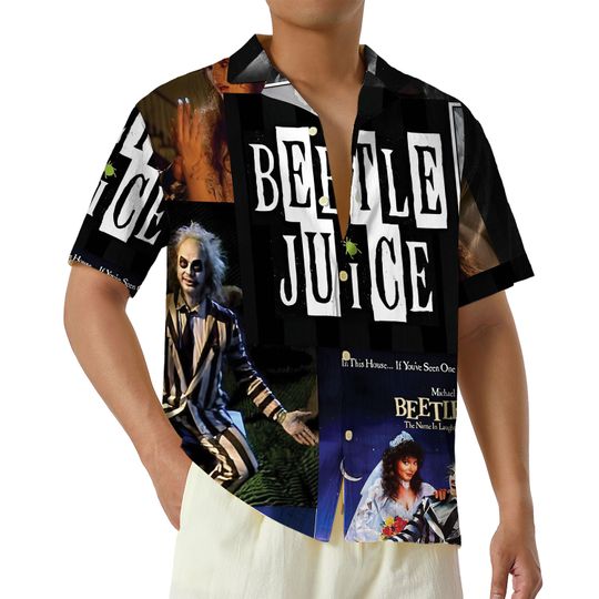 Discover Beetlejuice Hawaiian Shirt, the Juice Is Loose Halloween Button Up Shirt