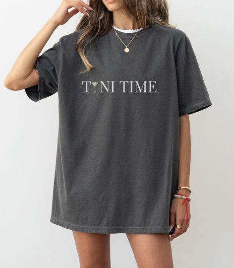 Discover Tini Time Shirt, Cute Martini Shirt, Martini Olives Tee