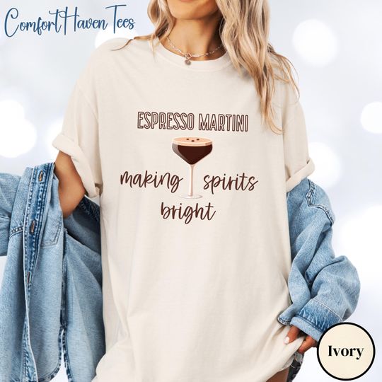 Discover Espresso Martini Shirt, Martini Shirt, Tini Time Shirt Espresso Shirt