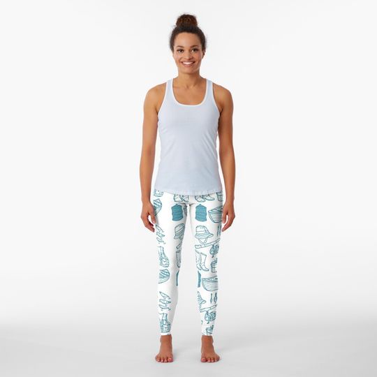 Discover Fishing Time Leggings