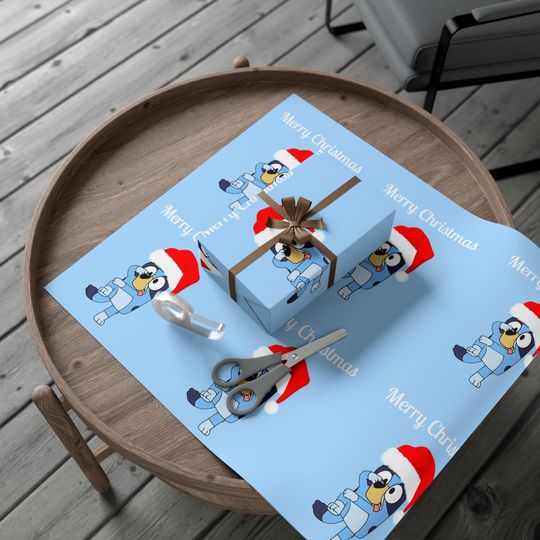 Discover BlueyDad Merry Wrapping Papers, Christmas Gift