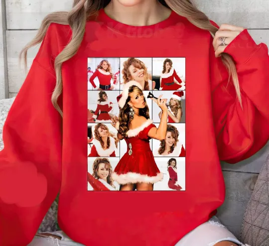 Discover Mariah Carey Merry Christmas To All Shirt, Trendy Christmas