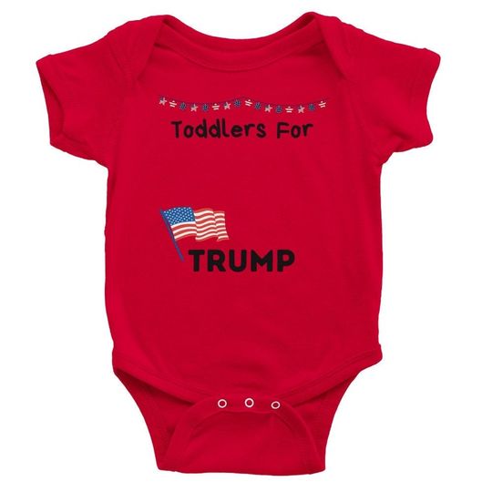 Discover Trump 2024 Toddlers for Trump Bodysuit, Toddler Bodysuit