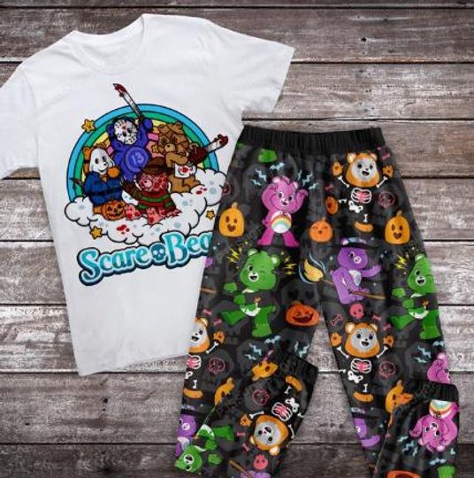 Discover Scare Bears Pajamas Set, Scare Bears Personalized Family Pajamas