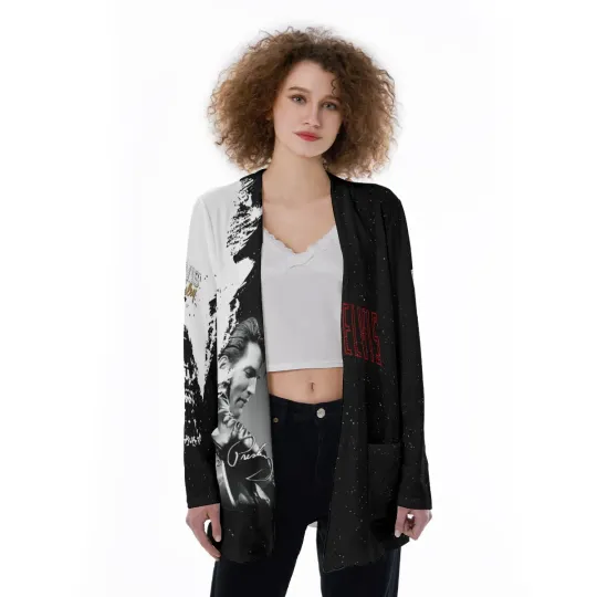 Discover Elvis Presley Women's Patch Pocket Cardigan