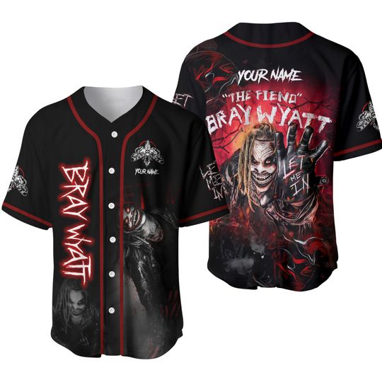 Discover Custom Name Bray Wyatt Thank You Baseball Jersey