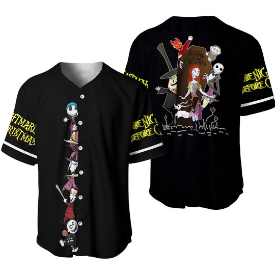 Discover Nightmare Before Christmas Baseball Jersey