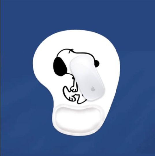 Discover Snoopy Mouse Pad With Wrist RestMouse Pad With Wrist Rest