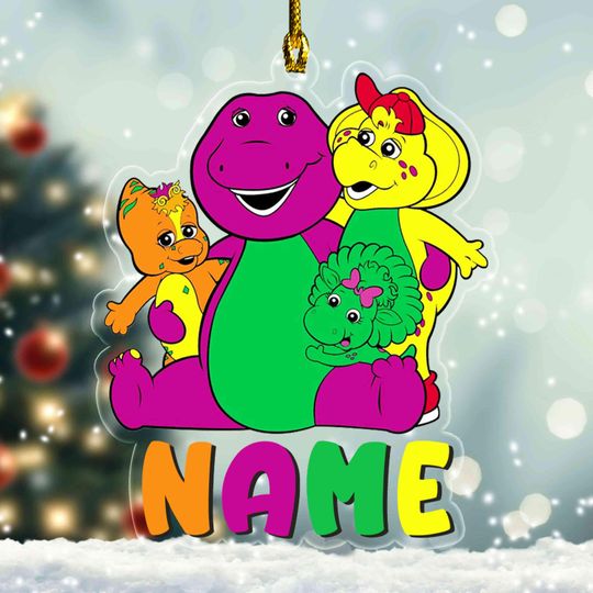 Discover Barney and Friends Christmas Ornament