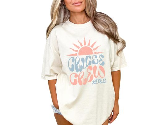 Discover Cruise Crew 2025 Matching T-Shirts