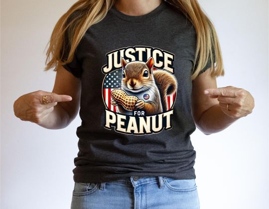 Discover Justice For Peanut, Peanut Power Tee, Tiny Hero Shirt