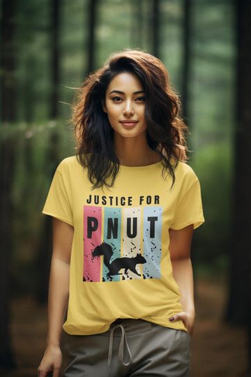 Discover Justice for Peanut Shirt, Squirrel Lover Tshirt, Peanut Squirrel