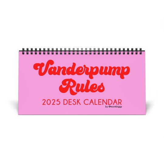 Discover Vanderpump Rules 2025 Desktop Calendar