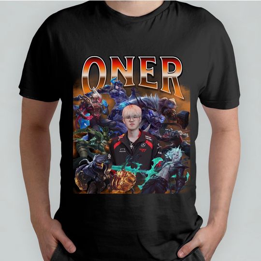 Discover Oner League of Legends T-Shirt T1 Sejuani Lee Sin Poppy Nidalee Vi Viego Xin Zhao