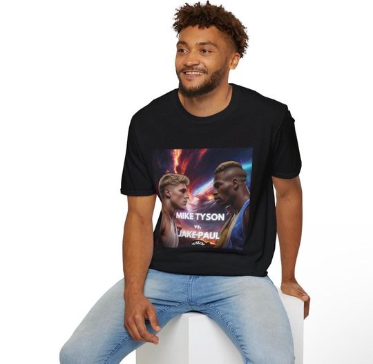 Discover Mike Tyson vs Jake Paul T-Shirt
