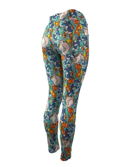 Discover Tom & Jerry with Spike Cartoon Leggings