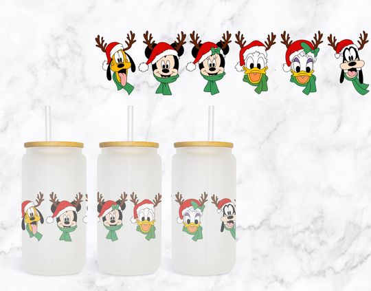 Discover Reindeer Mouse Frosted Tumblers, Gifts for Friends