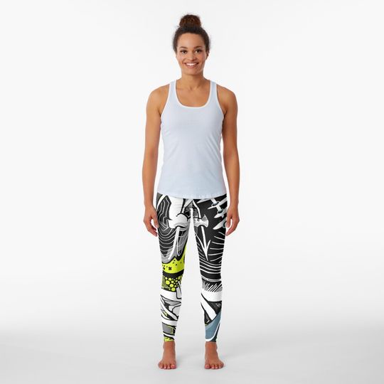 Discover Abstract graphic design - ‘My Love’ Leggings