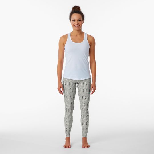 Discover Sandy Heart Leggings