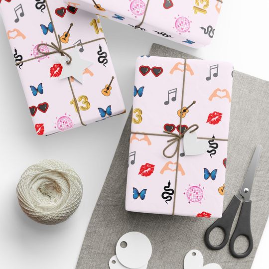 Discover Eras-Inspired Wrapping Paper