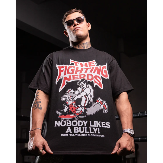 Discover Full Violence Store  Fighting Nerds Nobody Likes A Bully Shirt