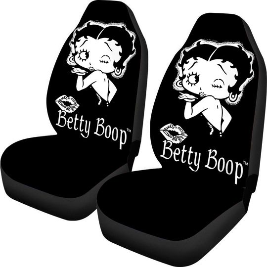 Discover Betty Boop Cute Car Seat Cover