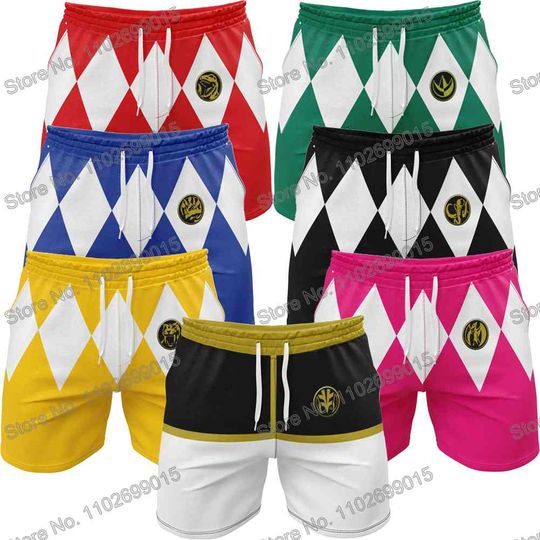 Discover Super Sentai Diving Shorts, Power Rangers Beach Shorts S223