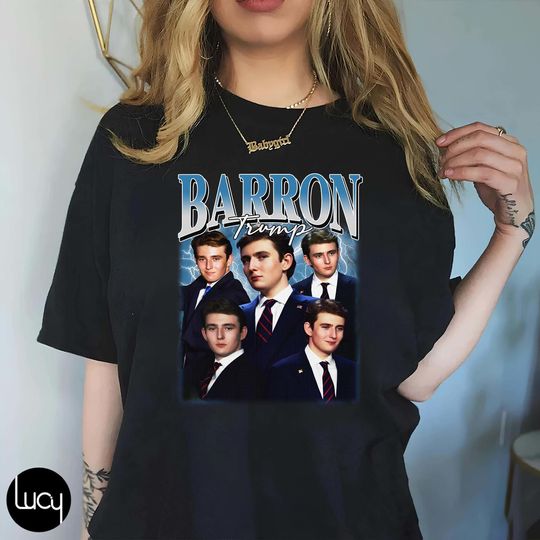 Discover Barron Trump Bootleg Shirt - Unique Fan Apparel for Supporters