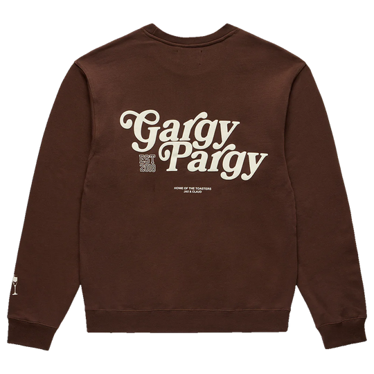Discover  Shop Toast Merch Gargy Pargy Chocolate Sweatshirt