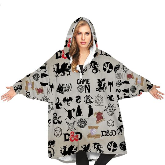 Discover Dungeons and Dragons Wearable Blanket Hoodie