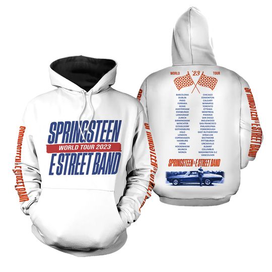 Discover Bruce Springsteen Band Style Sweater choice 3D Hoodie Gift For Fans