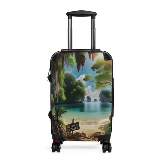 Discover Tropical Island Suitcase