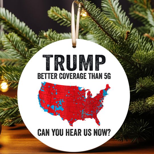 Discover Trump Ornaments, Trump 2024 Ornament
