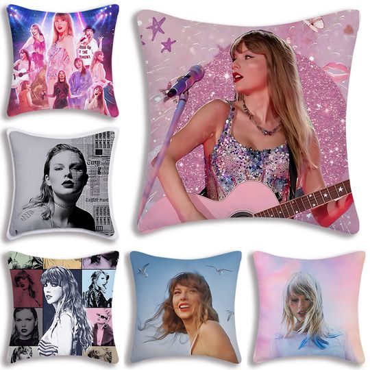 Discover Singer S-Swifts Pillow Covers Sofa Decorative Home, Taylor Swiftie Pillow Covers