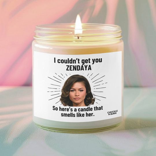 Discover Smells like Zendaya Candle | Zendaya Fan Gift, Best Friend Gifts