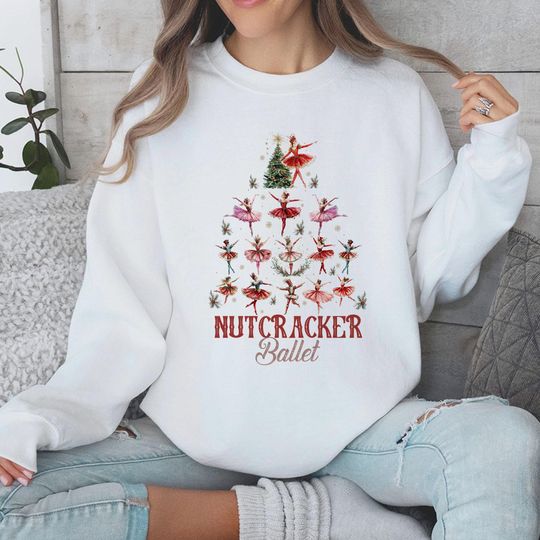 Discover Nutcracker Christmas , Nutcracker Ballet Dancers sweatshirt