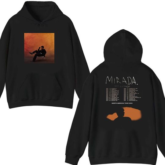 Discover Ivan Cornejo Mirada Hoodie, Mirada Tour Hoodie, Ivan Cornejo 2024 Tour Merch