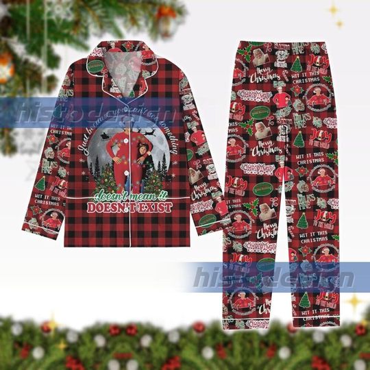 Discover The Santa Clause 1994 Pajamas Se1t, Tim Allen Santa Hat