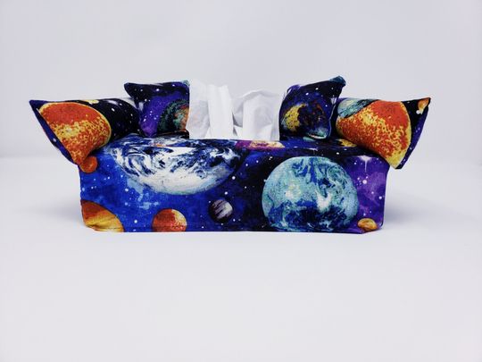 Discover Galaxy Tissue Box Cover