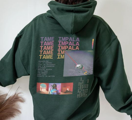 Discover Vintage Tame Impala Currents Hoodie