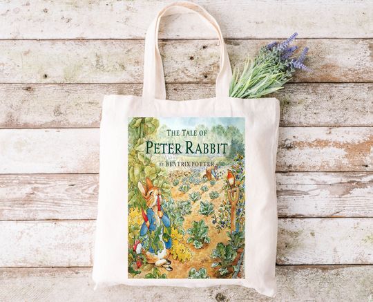 Discover Beatrix Potter Peter Rabbit Cartoon Tote Bag, Gifts for Friends