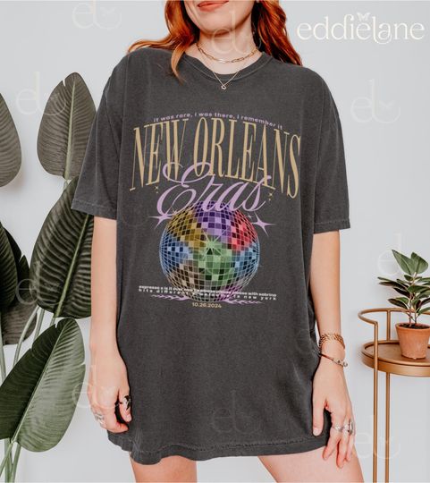 Discover Original New Orleans N2 Mirrorball Era Colors Tee