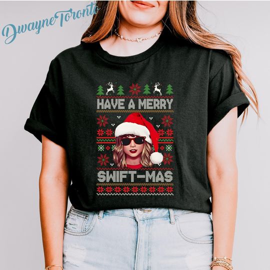 Discover Have A Merry Swiftmas Shirt, Merry Swiftmas Shirt, Taylors Christmas Shirt,