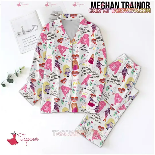 Discover Meghan Trainor No Excuses Women’s Pajamas Set