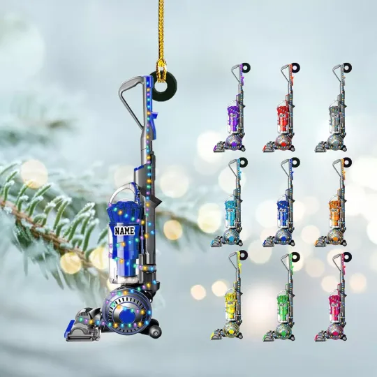 Discover Custom Vacuum Cleaner Christmas Ornament Automated Pool Cleaner Ornament