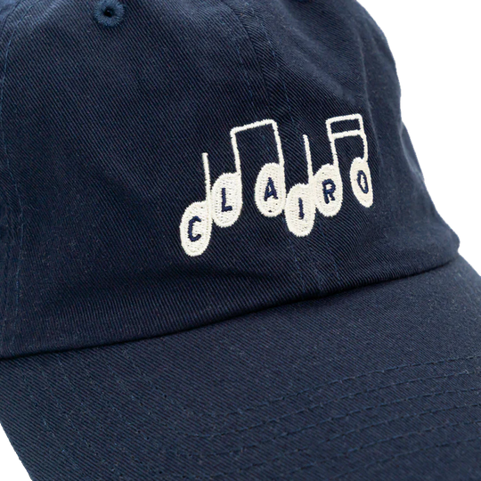 Discover  Clairo Merch Store Clairo Dad Hat (Navy)