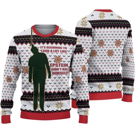 Discover Epstein Didn't Knitted Ugly Christmas Sweater
