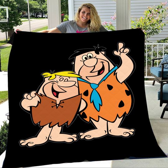 Discover Fred Barney Blanket Flinstones Fleece Home Decoration Travelling Gifts