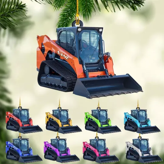 Discover Skid Steer Loader Ornament Track Skid Steer Ornament Track Loader Ornaments