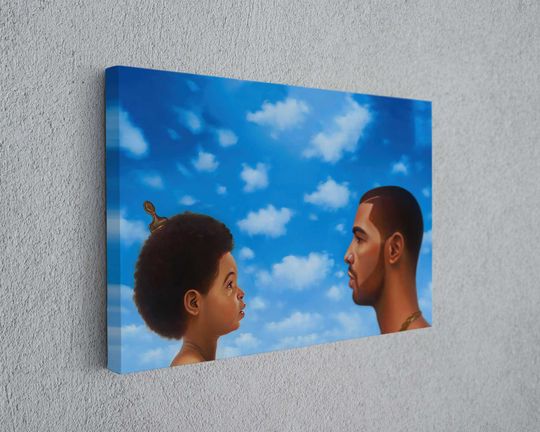 Discover Drake Canvas Nothing Was The Same Print Fine Hip Hop, Art Canvas Poster Wall Dcor
